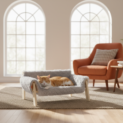 Lit surélevé pour chat