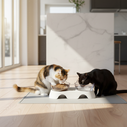 Double Bol avec Support