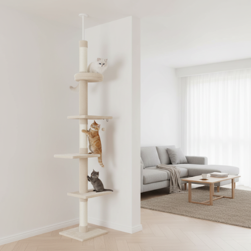 Arbre à chat vertical réglable
