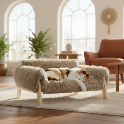 Lit surélevé pour chat