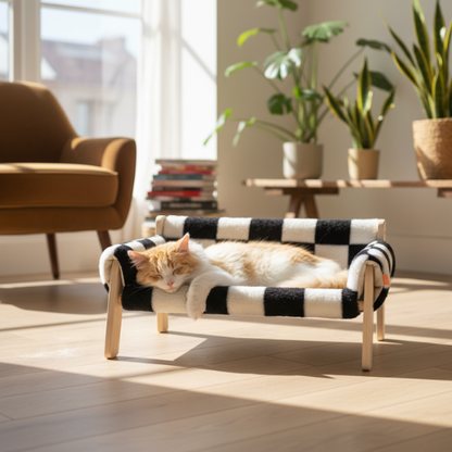 Lit surélevé pour chat