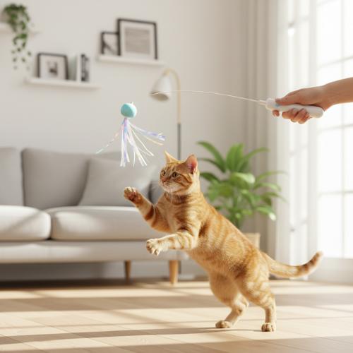 Jouet Baguette pour Chat