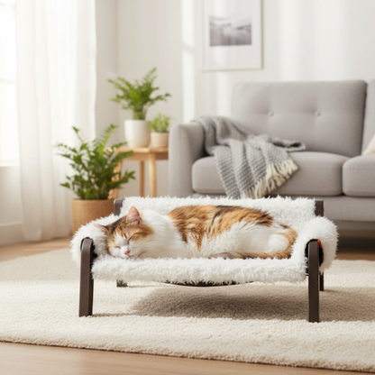 Lit surélevé pour chat