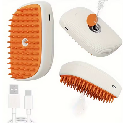 Brosse vapeur pour chat