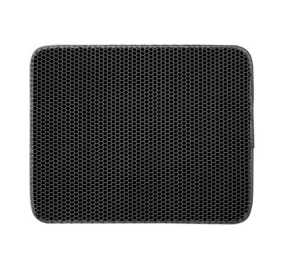 Tapis double couche pour litière