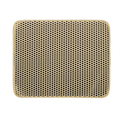 Tapis double couche pour litière