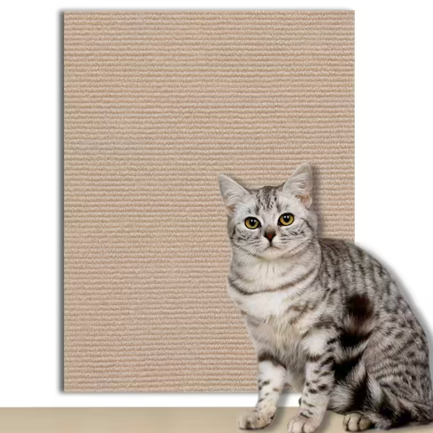 Tapis de protection et griffoir pour canapé