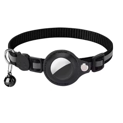 Collier réfléchissant avec support pour traceur