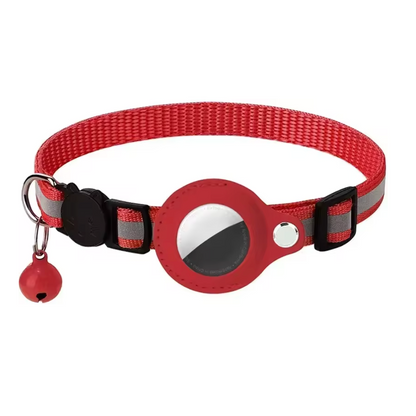 Collier réfléchissant avec support pour traceur