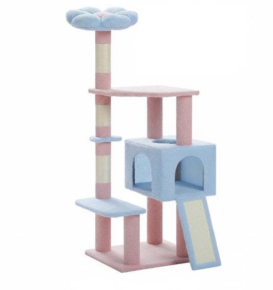 Arbre à chat douceur florale