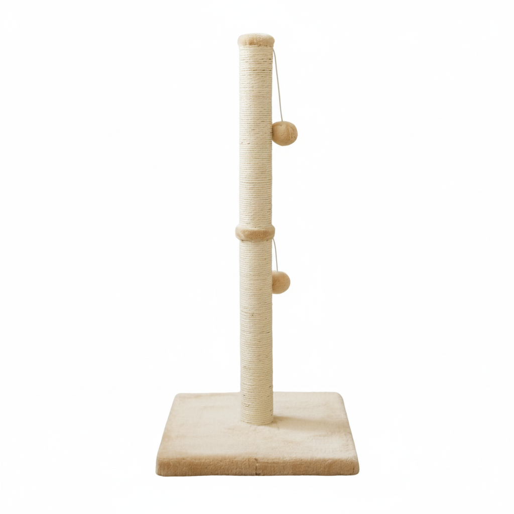 Griffoir avec jouet suspendu