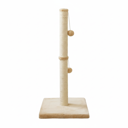 Griffoir avec jouet suspendu