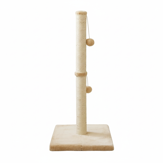 Griffoir avec jouet suspendu