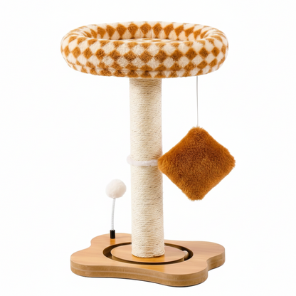 Griffoir pour chat avec lit